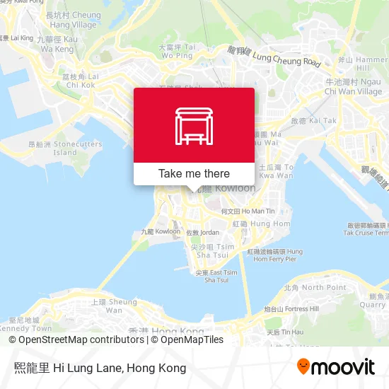 煕龍里 Hi Lung Lane map