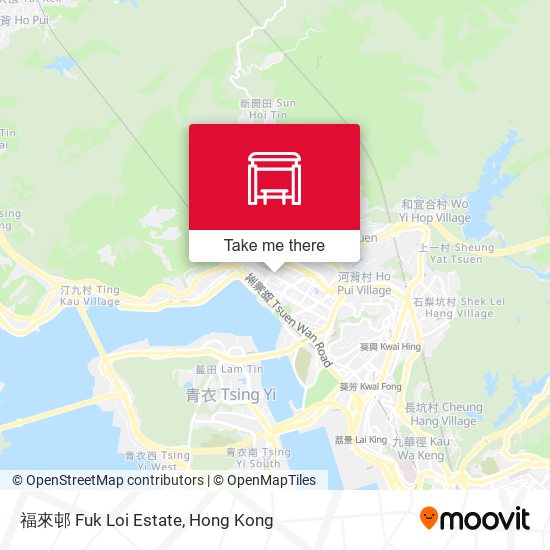 福來邨 Fuk Loi Estate map