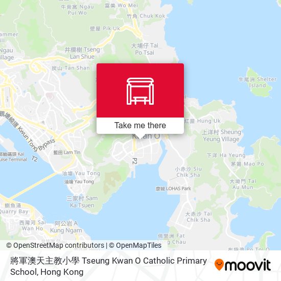 將軍澳天主教小學 Tseung Kwan O Catholic Primary School map