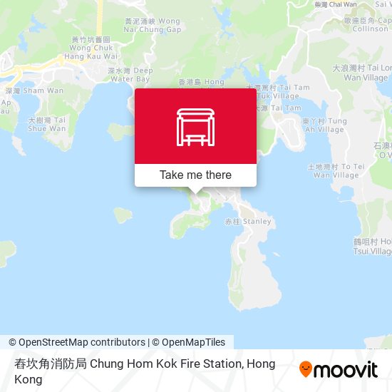 舂坎角消防局 Chung Hom Kok Fire Station map