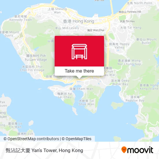 甄沾記大廈 Yan's Tower地圖