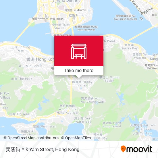 奕蔭街 Yik Yam Street map