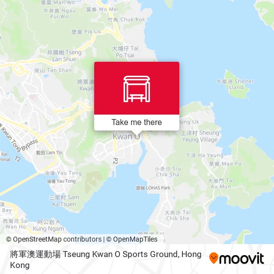 將軍澳運動場 Tseung Kwan O Sports Ground map