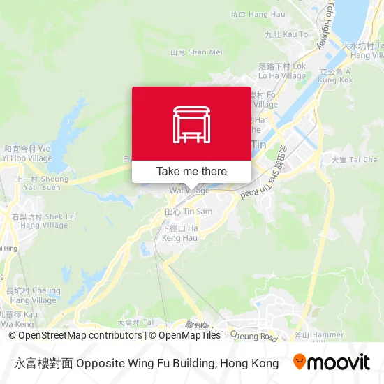 永富樓對面 Opposite Wing Fu Building地圖