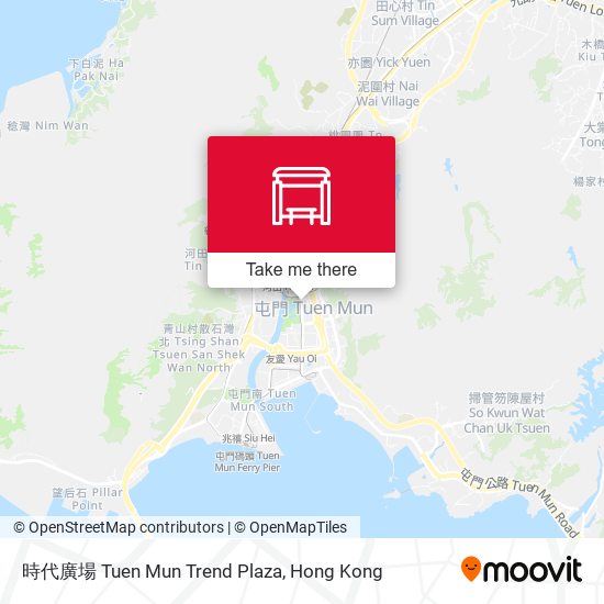 時代廣場 Tuen Mun Trend Plaza map