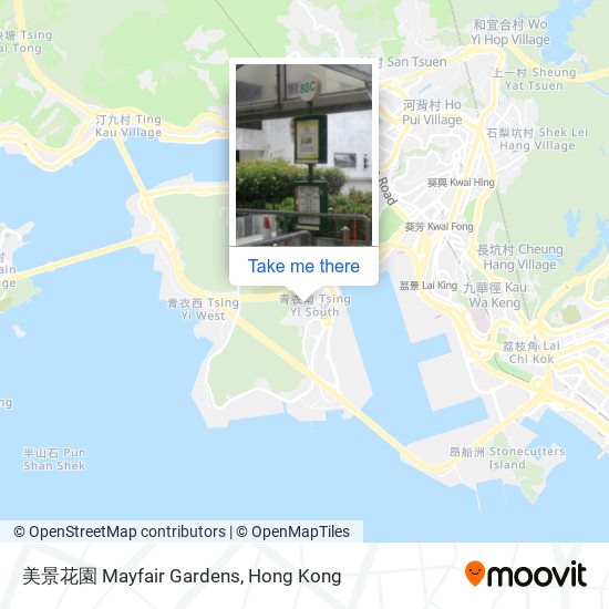 美景花園 Mayfair Gardens map