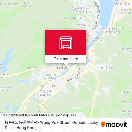 橫壆街, 好運中心外 Wang Pok Street, Outside Lucky Plaza map