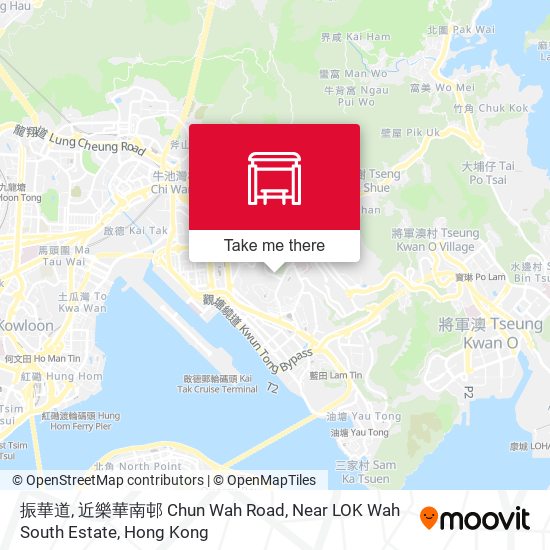振華道, 近樂華南邨 Chun Wah Road, Near LOK Wah South Estate map