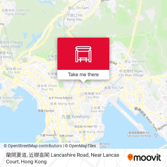 蘭開夏道, 近聯嘉閣 Lancashire Road, Near Lancas Court地圖