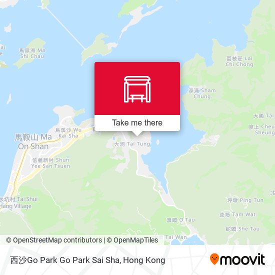 西沙Go Park Go Park Sai Sha map
