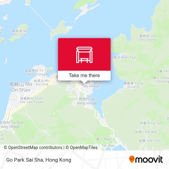 Go Park Sai Sha map
