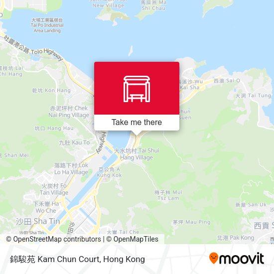 錦駿苑 Kam Chun Court map