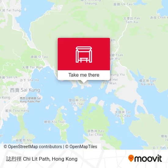 誌烈徑 Chi Lit Path地圖