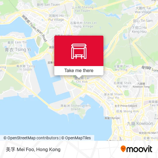 美孚 Mei Foo地圖