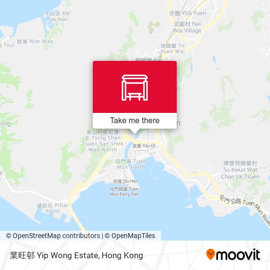 業旺邨 Yip Wong Estate map