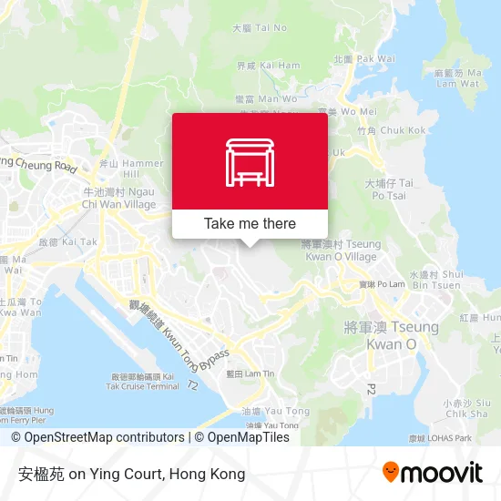 安楹苑 on Ying Court map