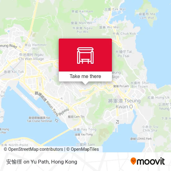 安愉徑 on Yu Path地圖
