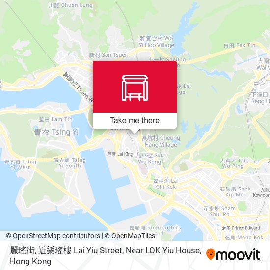 麗瑤街, 近樂瑤樓 Lai Yiu Street, Near LOK Yiu House map