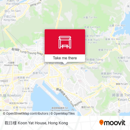 觀日樓 Koon Yat House map