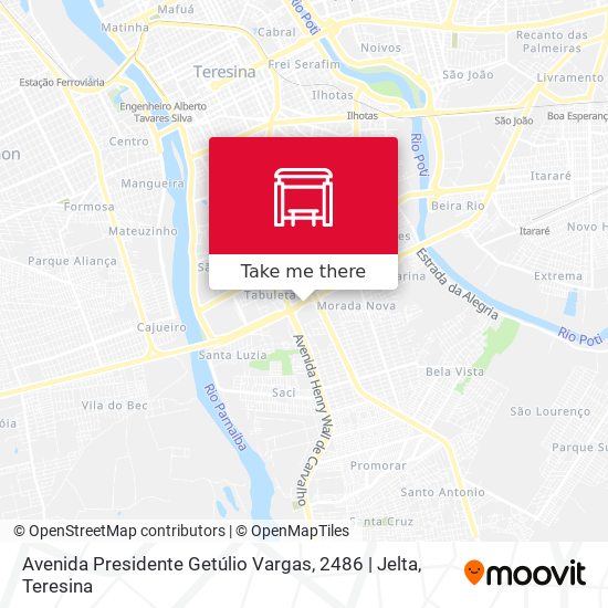 Avenida Presidente Getúlio Vargas, 2486 | Jelta map