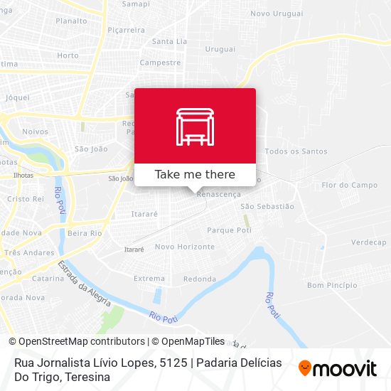 Rua Jornalista Lívio Lopes, 5125 | Padaria Delícias Do Trigo map