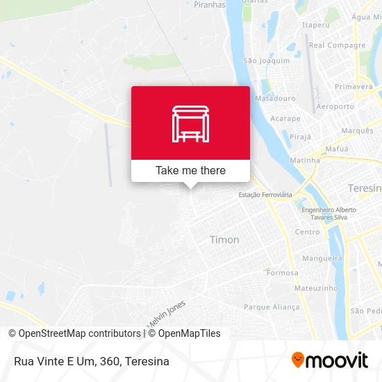 Rua Vinte E Um, 360 map