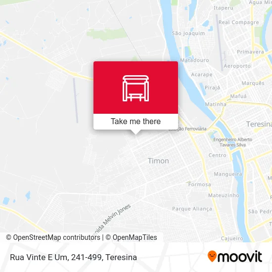 Rua Vinte E Um, 241-499 map