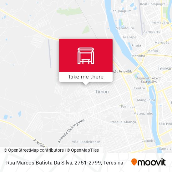 Rua Marcos Batista Da Silva, 2751-2799 map
