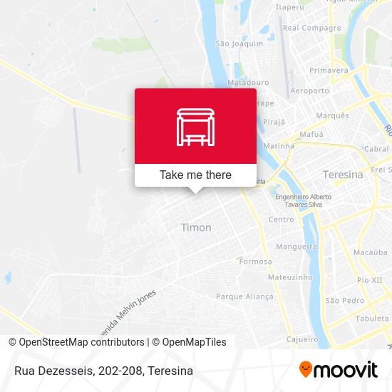 Rua Dezesseis, 202-208 map