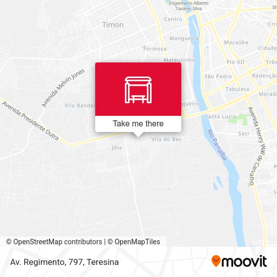 Av. Regimento, 797 map