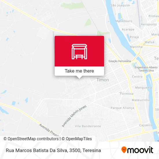 Rua Marcos Batista Da Silva, 3500 map