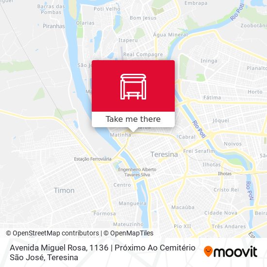 Avenida Miguel Rosa, 1136 | Próximo Ao Cemitério São José map