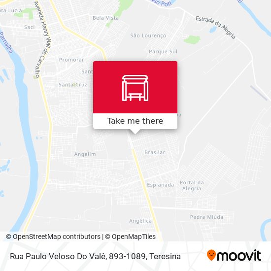 Rua Paulo Veloso Do Valê, 893-1089 map