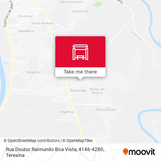 Mapa Rua Doutor Raimundo Boa Vista, 4146-4280