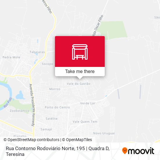 Rua Contorno Rodoviário Norte, 195 | Quadra D map