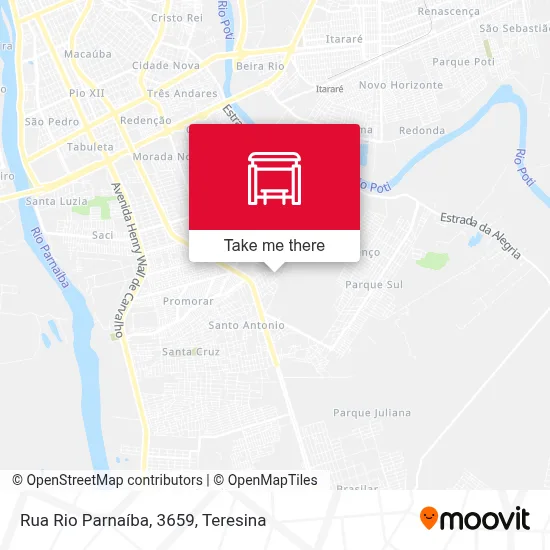 Rua Rio Parnaíba, 3659 map