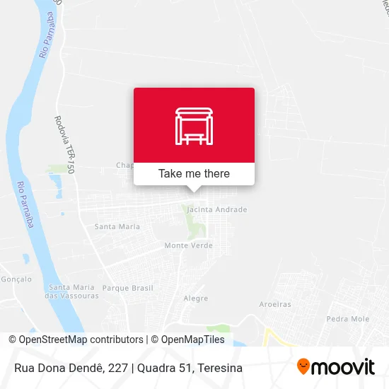 Rua Dona Dendê, 227 | Quadra 51 map