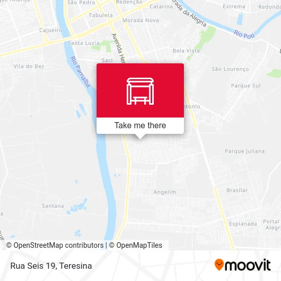 Rua Seis 19 map