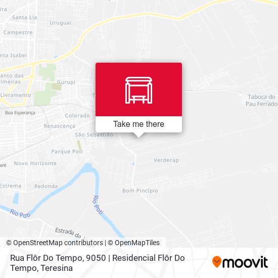 Rua Flôr Do Tempo, 9050 | Residencial Flôr Do Tempo map
