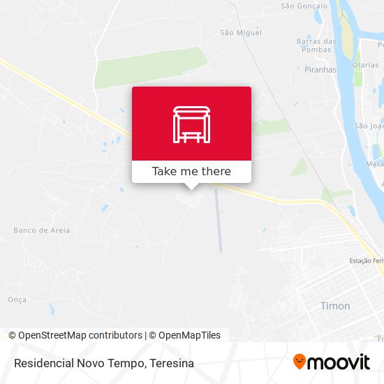 Residencial Novo Tempo map