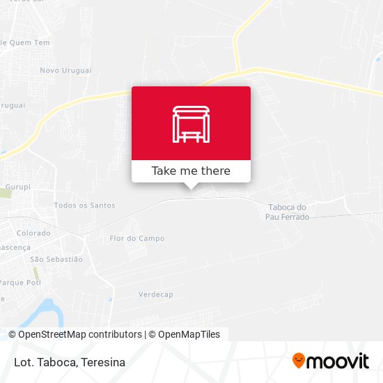 Lot. Taboca map