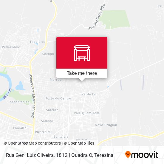 Rua Gen. Luiz Oliveira, 1812 | Quadra O map
