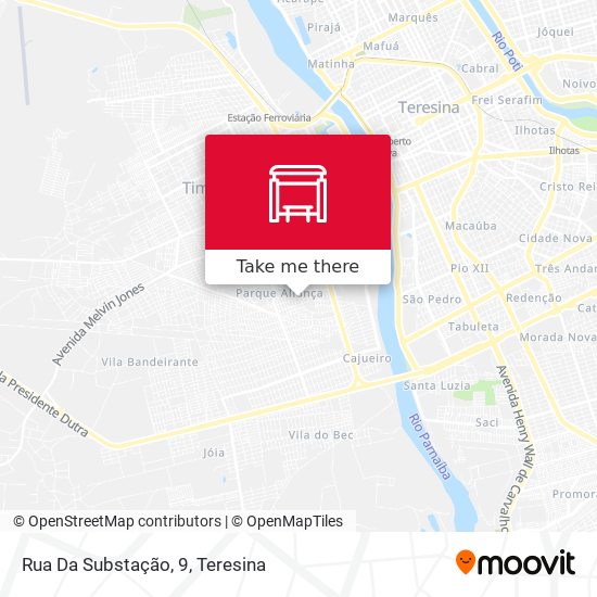 Rua Da Substação, 9 map