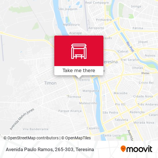 Mapa Avenida Paulo Ramos, 265-303