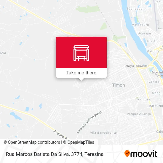 Rua Marcos Batista Da Silva, 3774 map