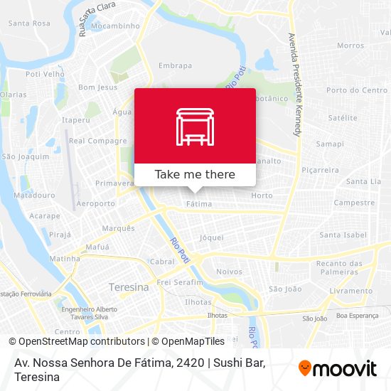 Av. Nossa Senhora De Fátima, 2420 | Sushi Bar map