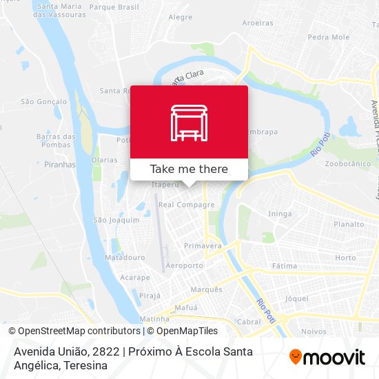 Avenida União, 2822 | Próximo À Escola Santa Angélica map