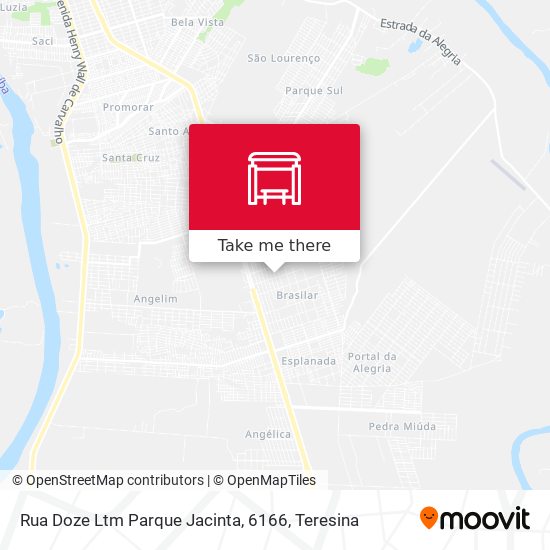 Mapa Rua Doze Ltm Parque Jacinta, 6166