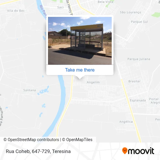 Rua Coheb, 647-729 map