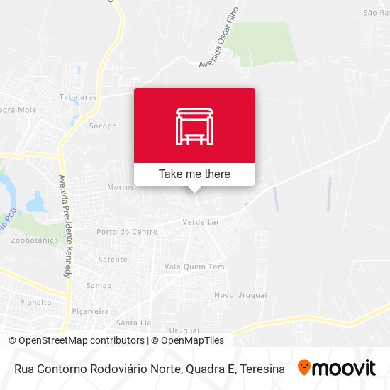 Rua Contorno Rodoviário Norte, Quadra E map